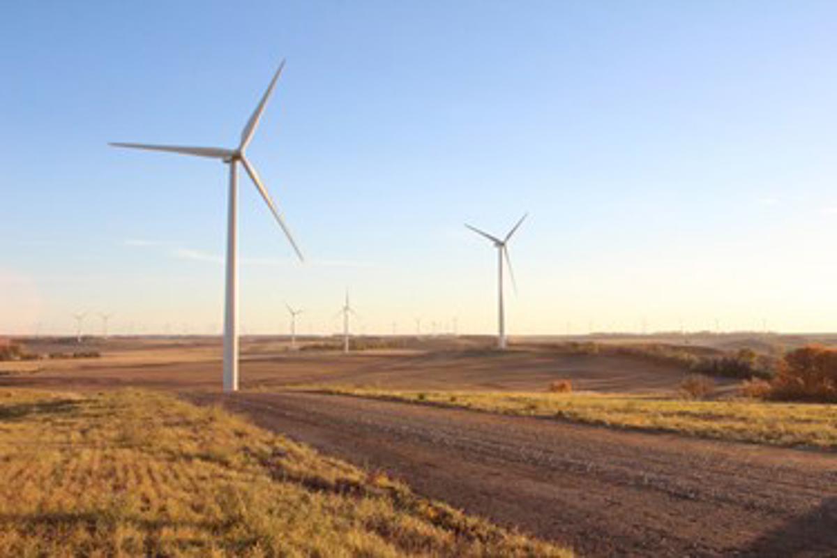 Ashtabula III Wind Energy Center in Barnes County, North Dakota.