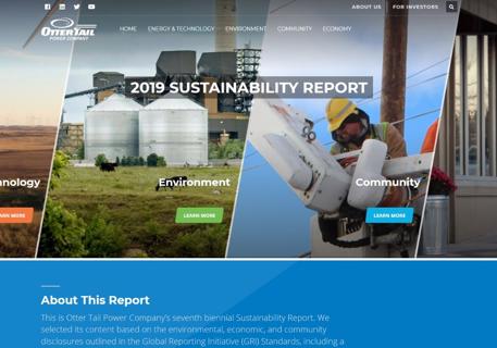 Otp Sustainability Website